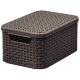 Curver Style Aufbewahrungsbox, Polypropylen, Schokoladenbraun, 39.3 x 29.3 x 18.7 cm