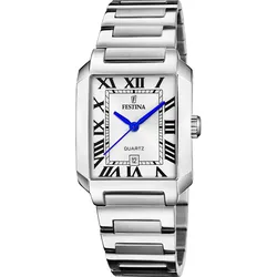 Festina Quarz Damen On the square F20679/1 - silber - 33mm