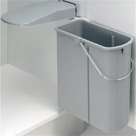 Wesco einbau-abfallsammler DT - flach, 19 l grau