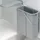 Wesco einbau-abfallsammler DT - flach, 19 l grau