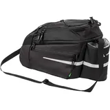 Vaude Silkroad L Snap-It 2.0 Fahrradtasche (Größe 11L, schwarz)