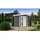 Weka Gartenhaus 229 A 2,09 x 2,05 m grau