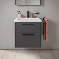 Duravit D-Code Waschtischunterschrank, 2, Auszüge, DC46700BD490000,