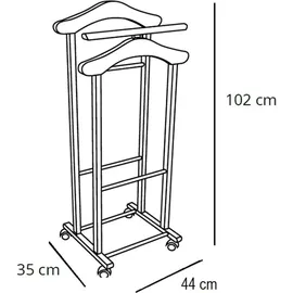 Arredamenti Italia Herrendiener Trendy Kirsche