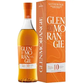 Glenmorangie 10 Years Old The Original Single Malt Scotch 40% vol 0,7 l Geschenkbox