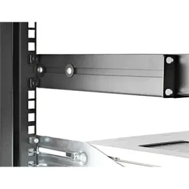Startech StarTech.com 1HE 19 Zoll Server Rack Schienen - 60,9-91cm Einstellbare Tiefe - Universelle 4 Pfosten Rack Schienen - Netzwerk Geräte/Server/UPS Schienen für HPE ProLiant Dell PowerEdge (UNIRAILS1UB)