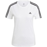 adidas LOUNGEWEAR Essentials Slim 3-stripes Tee T-Shirt mit Logo-Streifen