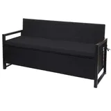 Proregal Sitzbank 164 x 87 x 57 cm Anthrazit