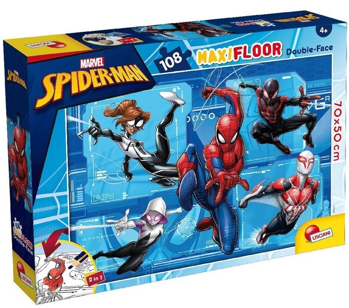 Marvel Puzzle Df Maxi Floor 108 Spiderman