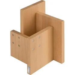 Kombi Messerblock magnetisch mit Stauraum