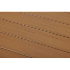 VCM Bistrotisch 70 x 70 x 72 cm Teak-Dekor