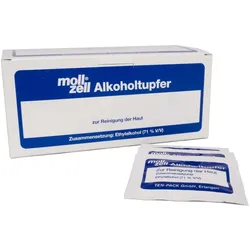 Moll-zell Alkoholtupfer