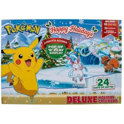 Jazwares PKW2690 - Pokémon - Deluxe Advetskalender mit Licht und Sound