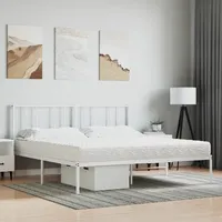 VidaXL Schaumstoffmatratze Weiß 200x220 cm Härtegrad H2 H3