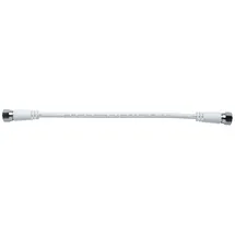 Axing Patch-Kabel F-Stecker 0,2 m Weiß