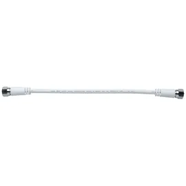 Axing Patch-Kabel F-Stecker 0,2 m Weiß