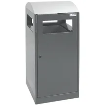 stumpf metall Abfalltrennung A3-ES 90 l Anthrazitgrau/Edelstahl