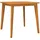 vidaXL Gartentisch Ø 110 x 75 cm Braun