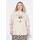 Studio Untold Damen große Größen Übergrößen Plus Size T-Shirt, Oversized, Palmen-Stickerei beige Melange 50+ 840770375-50+ - 50-52