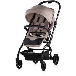 Chipolino Kinderwagen Revolut, Sitz 360 Grad drehbar, verstellbar, EVA-Reifen beige