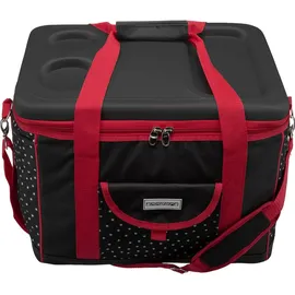anndora Kühltasche 40 l Schwarz/Weiß