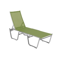 Sonnenliege Bermuda - 11 - platin D74 - olive