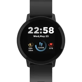 Canyon Lollypop BT 42 mm Kunststoffgehäuse schwarz Silikonarmband schwarz One Size