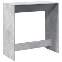vidaXL Bartisch 102 x 50 x 103,5 cm Grau
