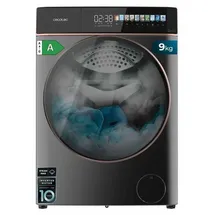Cecotec Bolero DressCode 9900 Autodose Inverter FullColor Waschmaschine (9 kg, 1400 U/min, Steel)