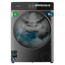 Cecotec Bolero DressCode 9900 Autodose Inverter FullColor Waschmaschine (9 kg, 1400 U/min, Steel)