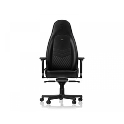 noblechairs ICON Real Leather - Schwarz / Schwarz