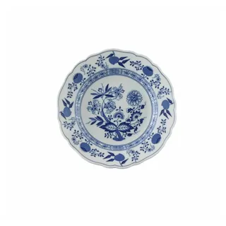 Hutschenreuther Frühstücksteller Blau Zwiebelmuster, 21 cm blau