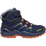 Lowa Maddox WARM GTX MID Winterstiefel 35 - Navy/orange