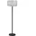 LECO Solar-Stehlampe Aluminium  lichtgrau  IP65  LED-Lampe