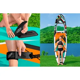 BESTWAY SUP Board Set Breeze Panorama 305 x 84 x 12 cm türkis