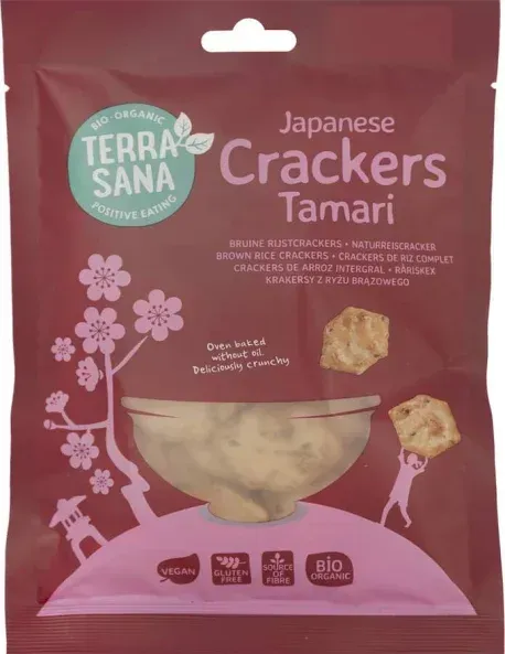 Terrasana Tamari Rice Crackers bio