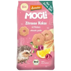 Mogli Zitronen Kekse mit Himbeere demeter