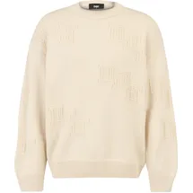 Def Rundhalspullover Beige L