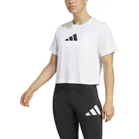 adidas Train Essentials Big Logo Performance Training T-Shirt White L