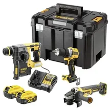 DeWalt Werkzeugset 18v mit 2 Akkus 5ah und Ladegerät