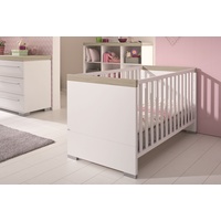 Paidi Babybett Kira 70 x 140 cm Dekor Weiß