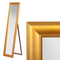 Standspiegel NURI Antik-Gold ca.H180cm Spiegel Ankleidespiegel Ganzkörperspiegel