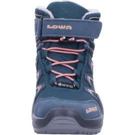 Lowa Maddox WARM GTX MID JR petrol/rose 29