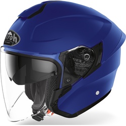 Airoh H.20 Color Jet Helm, blauw, 2XL Voorman