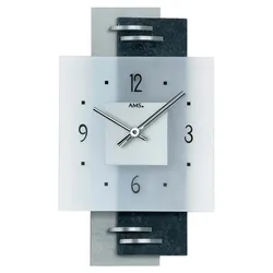Wanduhr Topseller, geräuscharmes Uhrwerk - AMS Modell: 9245