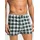 bonprix Boxershorts kariert grau/schwarz 7 3er Pack