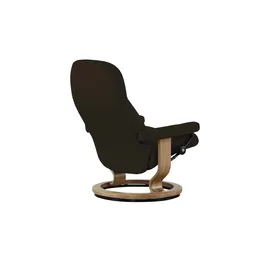 Stressless Relaxsessel Leder 72 x 94 x 70 cm Braun mit Hocker