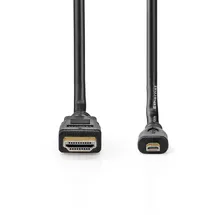 Nedis HDMI-Kabel 1,5 m Schwarz