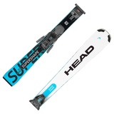 HEAD Supershape JRS Kinder Pisten Ski mit JRS 7.5 GW Bindung Collection 2023/24 (150 cm)