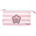 Grupo Erik Unisex Erwachsene Federmäppchen Pusheen Rose Mäppchen - Etui, Streifen 3-Fach, 21,5 x 12 cm